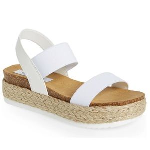 Steve Madden espadrille platform sandal